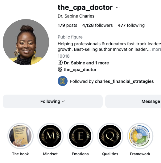 Social Media Management — Charles Financial Strategies — 1